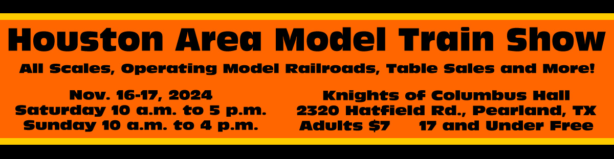 Houston Area Model Train Show